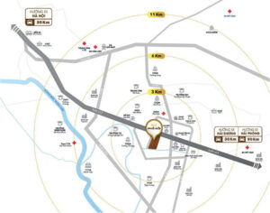T&T Phố Nối - vị trí dự án