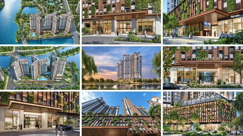 Phối cảnh tổng thể và các góc nhìn kiến trúc dự án căn hộ chung cư Central Residence Gamuda Yên Sở