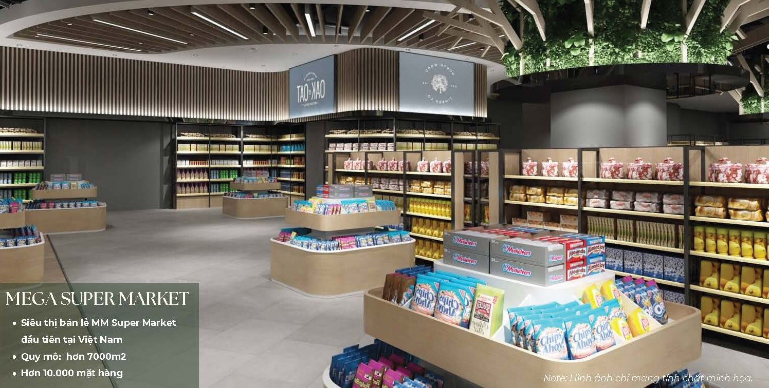 Siêu thị super market the queen 360 giải phóng