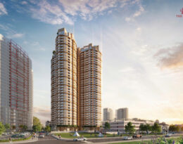 phối cảnh dự án chung cư the queen 360 giải phóng