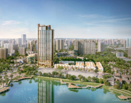 Phối cảnh dự án inonia lakeside Mipec 54 Tố Hữu