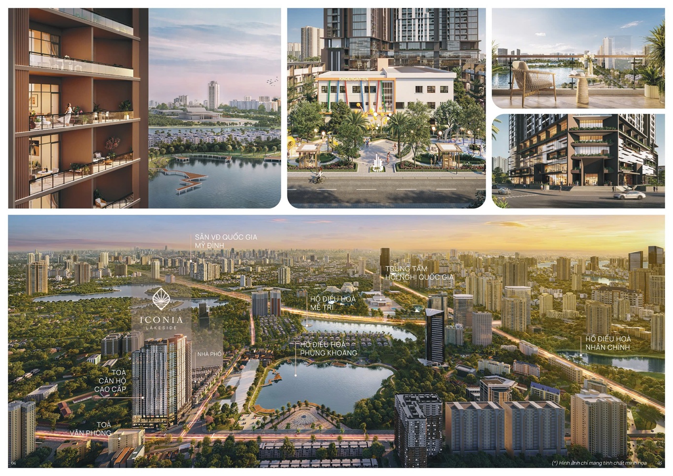 View 3D dự án inonia lakeside Mipec 54 Tố Hữu