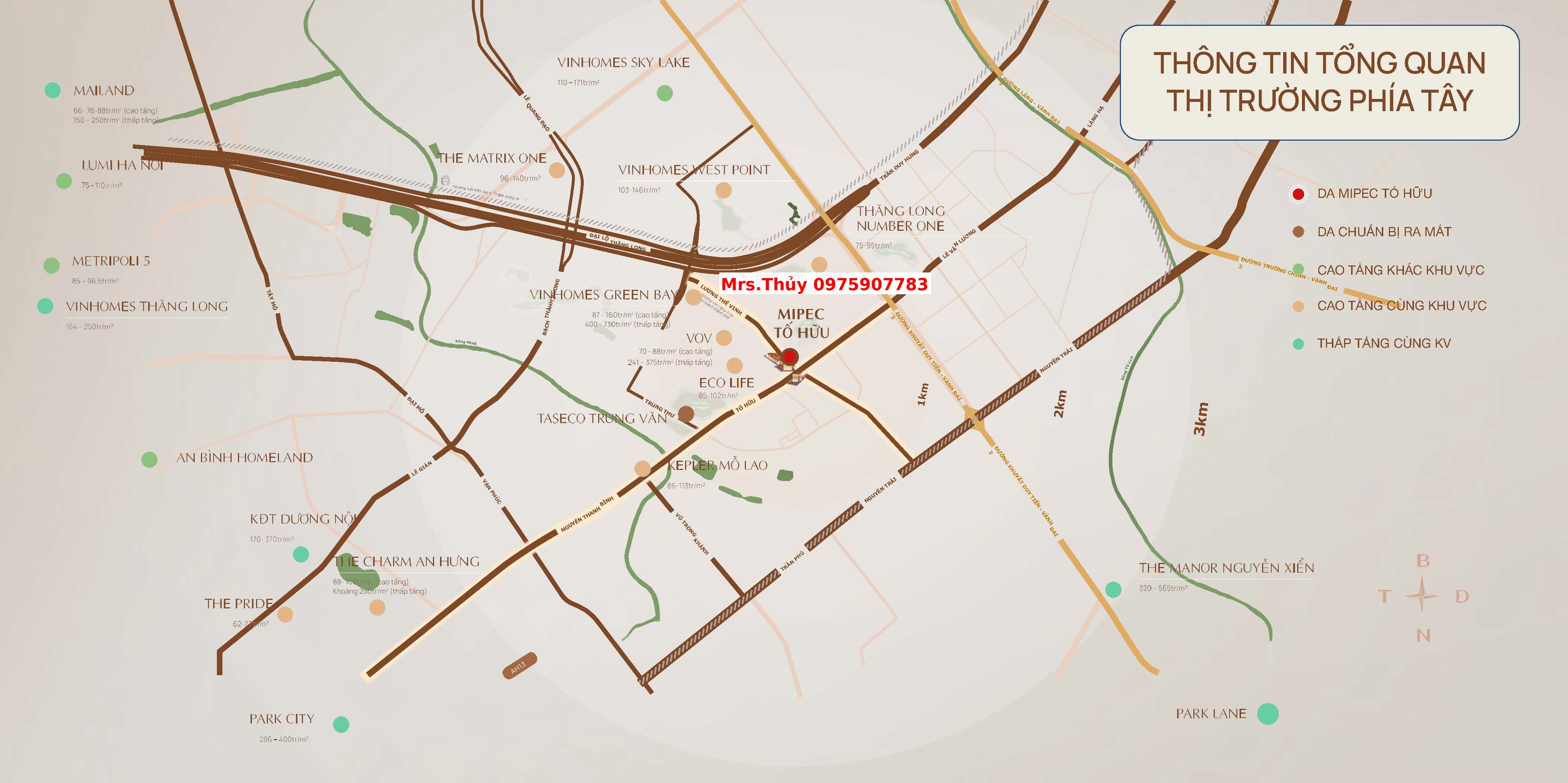 vị trí dự án iconia lakeside 54 Tố Hữu